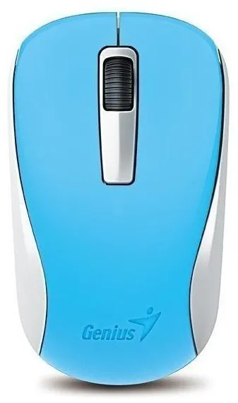 Myš Genius NX-7005 modrá, bezdrôtová, 1200DPI, 3 tlačidlá, USB a bezdrôtový USB prijímač,