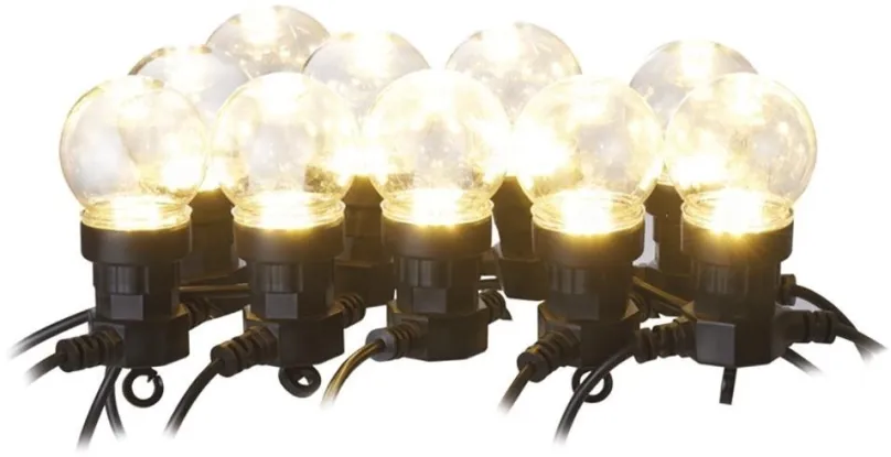 Svetelná reťaz LAALU LED svetelná reťaz – TEPLÁ BIELA 5 m - párty žiarovky číre