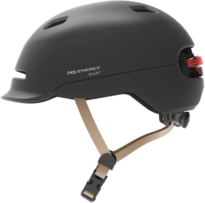 Helma na bicykel MS Energy Helmet MSH-20S smart black veľ. L (58-61 cm)