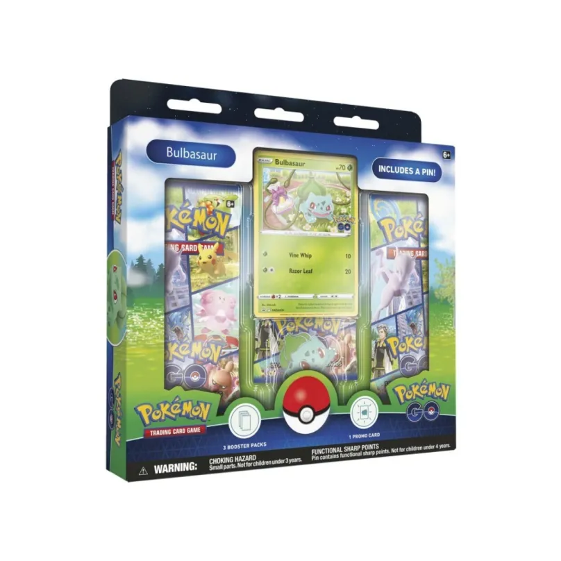 Pokémon TCG: Pokémon GO - Pin Box Bulbasaur