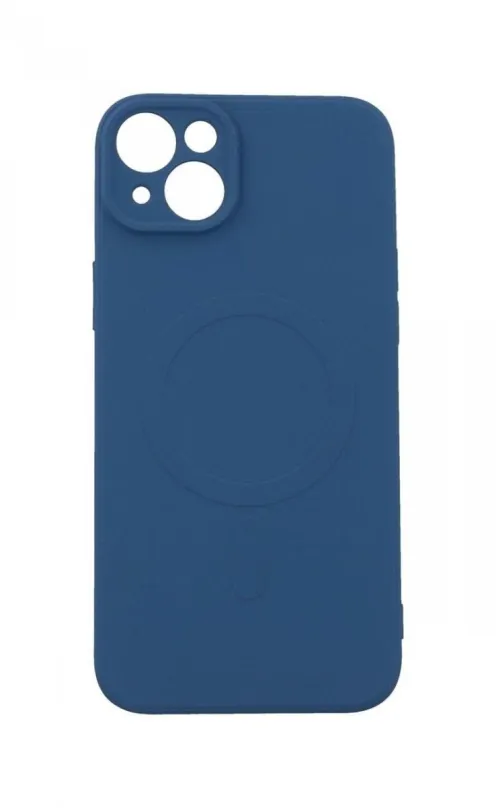 Kryt na mobil TopQ Kryt iPhone 14 Plus s MagSafe tmavo modrý 85048