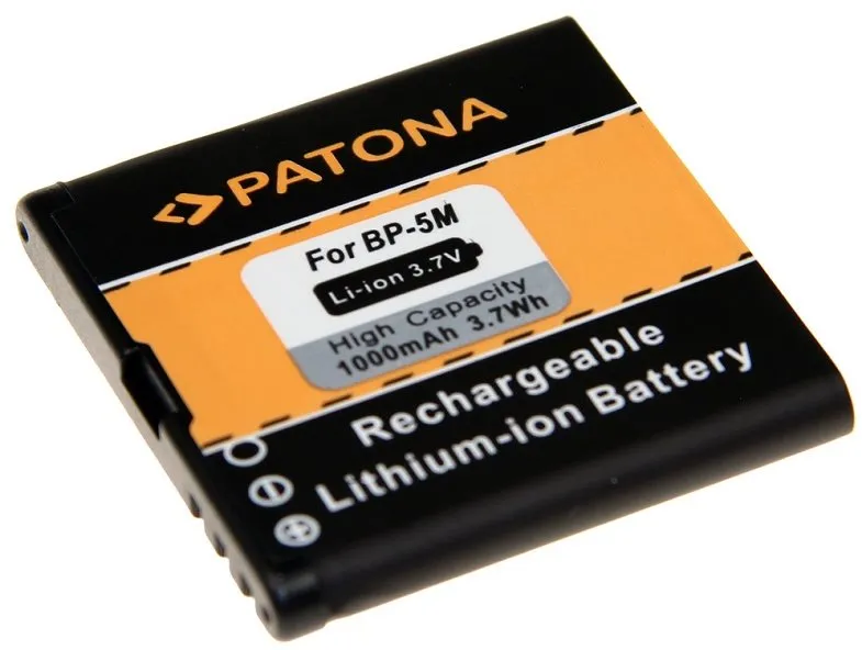 Batérie pre mobilný telefón Paton pre Nokia BP-5M 1000mAh 3,7V Li-Ion