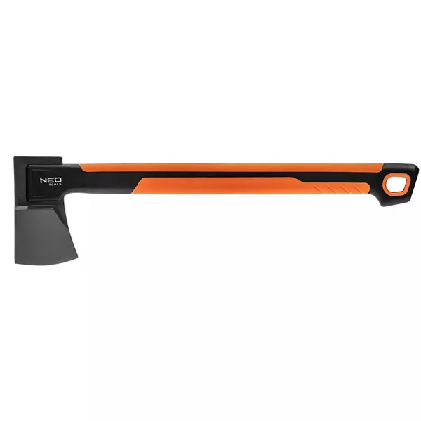 NEO TOOLS sekera 27-033, celková hmotnosť 2200g, hmotnosť hlavy 1700g, dĺžka sekery 71.1cm