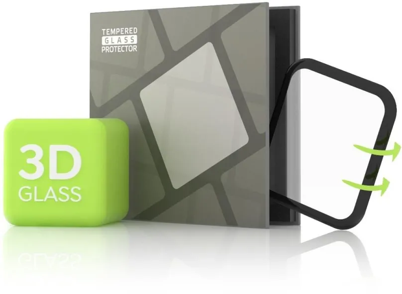 Ochranné sklo Tempered Glass Protector pre Niceboy X-fit Watch 2 Lite - 3D Glass, vodeodolné