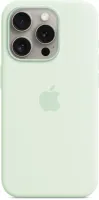 Kryt na mobil Apple iPhone 15 Pre Silikónový kryt s MagSafe svetlo mätový