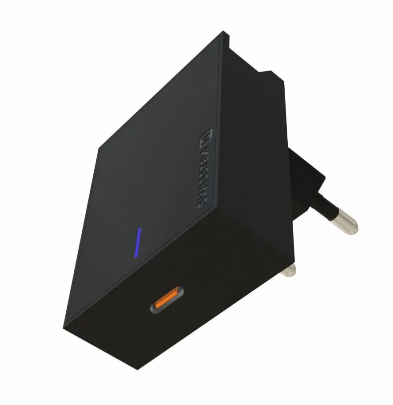 Nabíjačka do siete Swissten sieťový adaptér USB-C 20W PD čierny