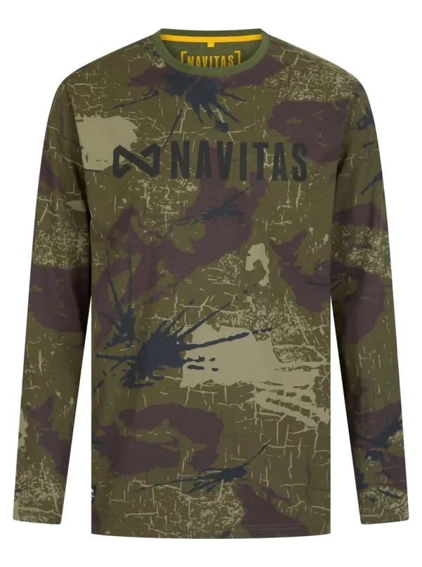 Navitas Tričko Identity Camo Long Sleeve Tee S