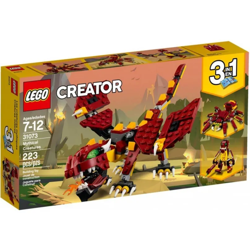 Stavebnice LEGO Creator 31073 Bájna stvorenia