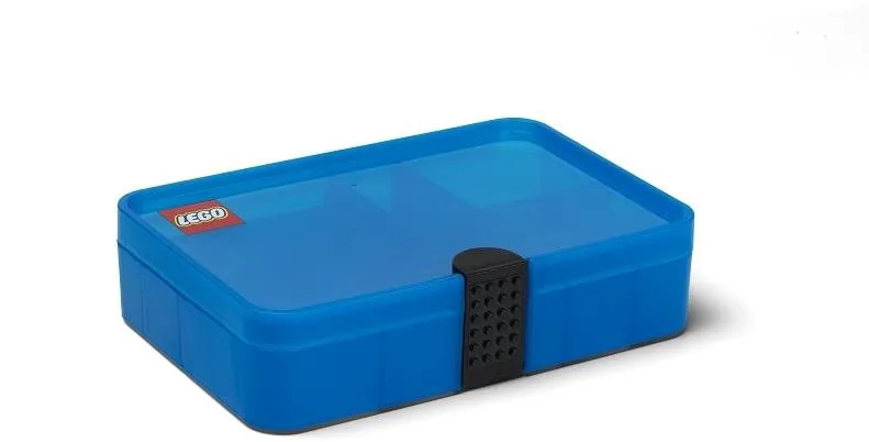 Úložný box LEGO Úložný box s priehradkami - modrá