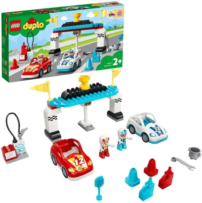 LEGO stavebnica LEGO® DUPLO® 10947 Závodné autá