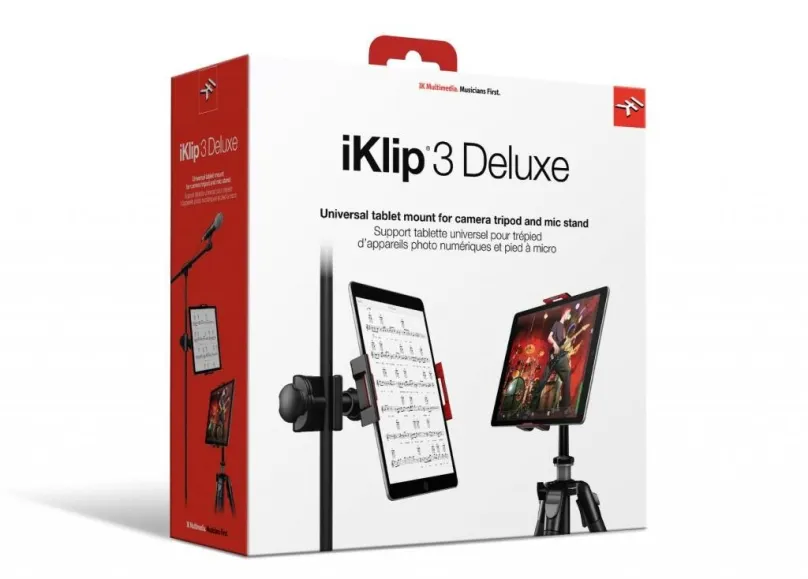 Stojan na prenosný počítač IK Multimedia iKlip 3 Deluxe