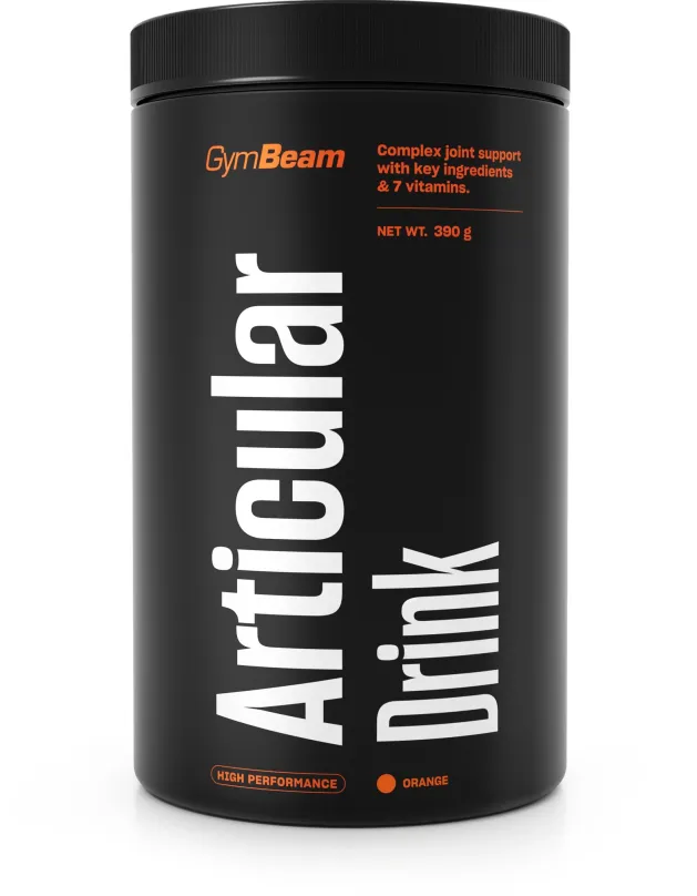 Kĺbová výživa GymBeam Articular Drink 390 g, oranžová
