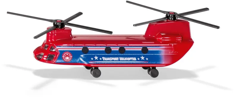 Kovový model Siku Blister - dopravné vrtuľník