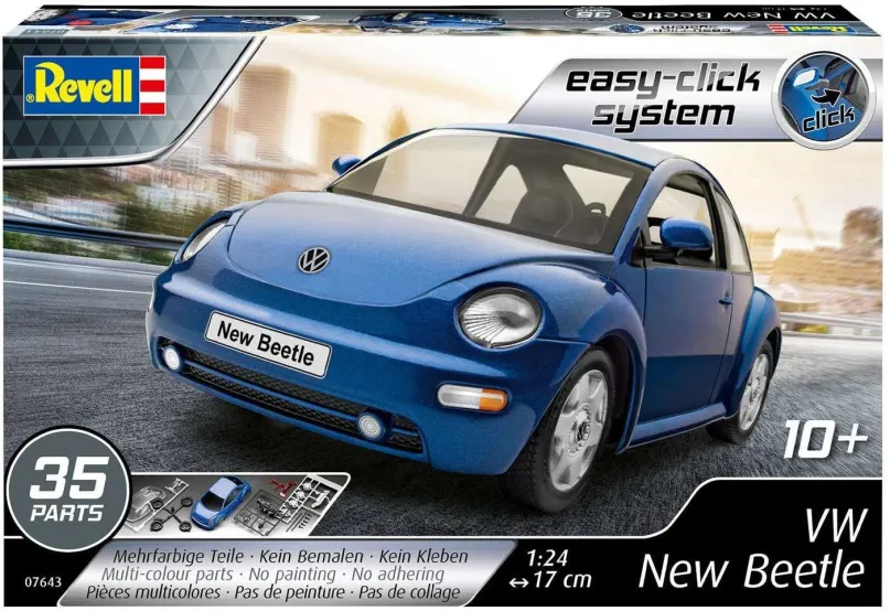 Model auta EasyClick ModelSet auto 67643 - VW New Beetle