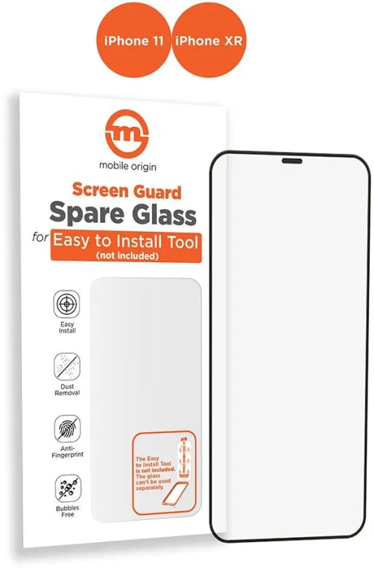 Ochranné sklo Mobile Origin Orange Screen Guard Spare Glass iPhone 11/XR, pre Apple iPhone