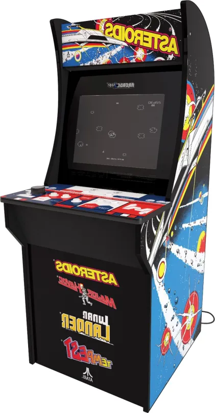 Arkádový automat My Arcade Cabinet - Asteroids, v retro prevedení, má 4 predinštalované hr