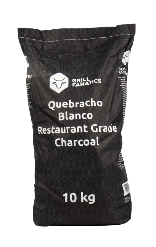 White Quebracho uhlie 10kg Grill Fanatics