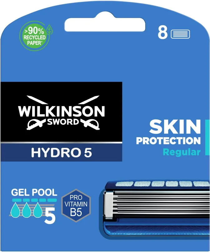 Pánske náhradné hlavice WILKINSON Hydro 5 Skin Protection náhladné hlavice 8 ks