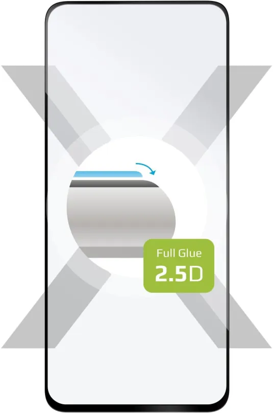 Ochranné sklo FIXED FullGlue-Cover pre Realme GT Neo 3 čierne