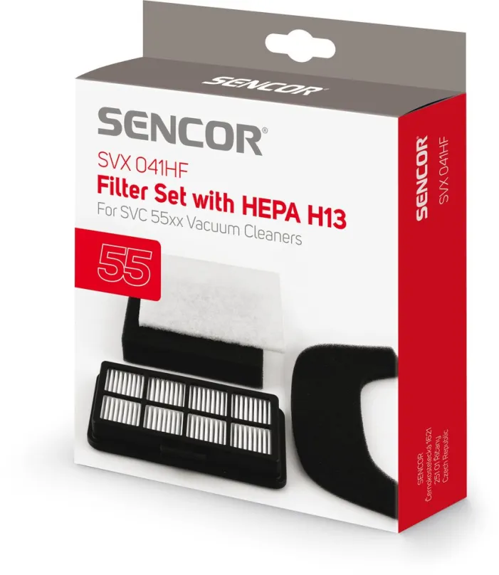 Filter do vysávača Sencor SVX 041HF sada filtrov pre SVC 55x