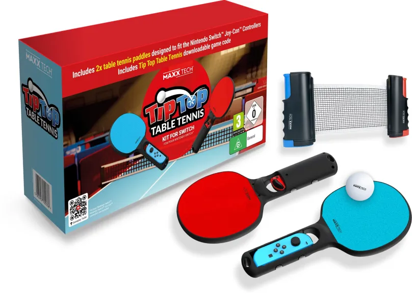 Hra na konzole Tip-Top Table Tennis Kit - hra a súprava príslušenstva pre Nintendo Switch