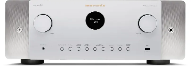 AV receiver Marantz Cinema 60 Silver-Gold, 7.2, výkon 200 W/kanál, minimálna impedancia 4