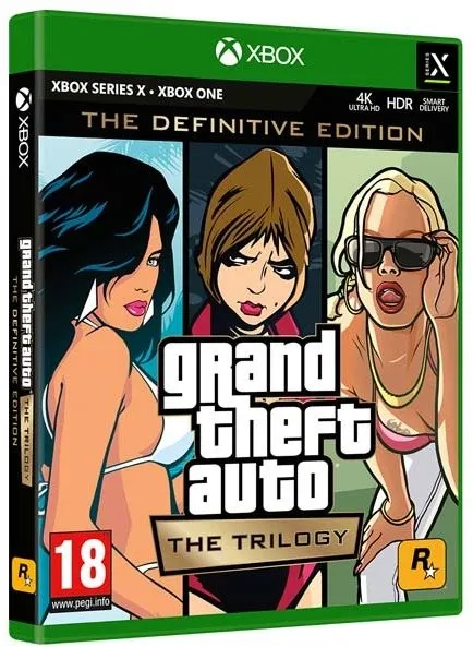 Hra na konzole Grand Theft Auto: The Trilogy (GTA) - The Definitive Edition - Xbox