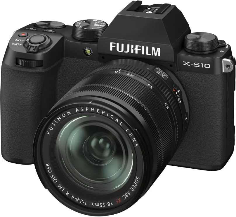 Digitálny fotoaparát Fujifilm X-S10 + XF 18-55 mm f/2,8-4,0 R LM OIS čierny