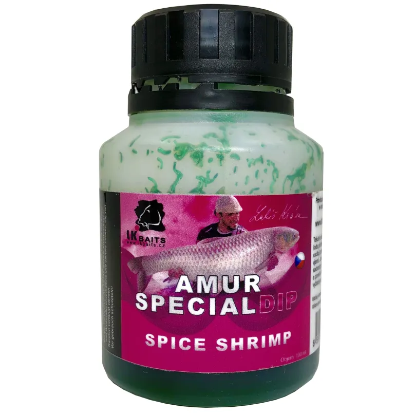 LK Bait Dip Euro Economic Amur Special Spice Shrimp 100ml