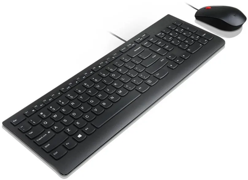 Set klávesnice a myši Lenovo Essential Wired Keyboard and Mouse Combo, drôtový, česká