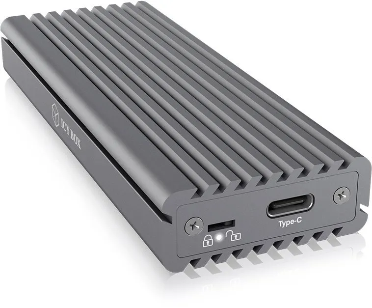 Externý box ICY BOX IB-1817-C31 External USB-C enclosure for M.2 NVMe SSD