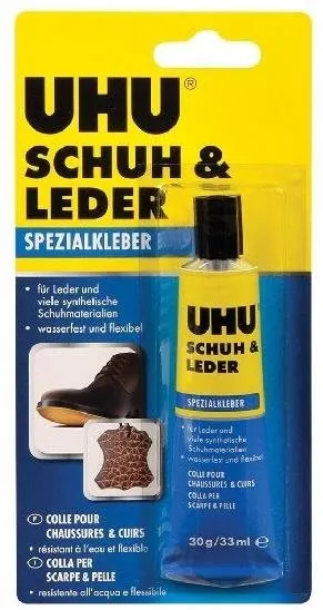Lepidlo UHU Schuh und leder 33 ml/30 g - lepidlo na kožu, obuv