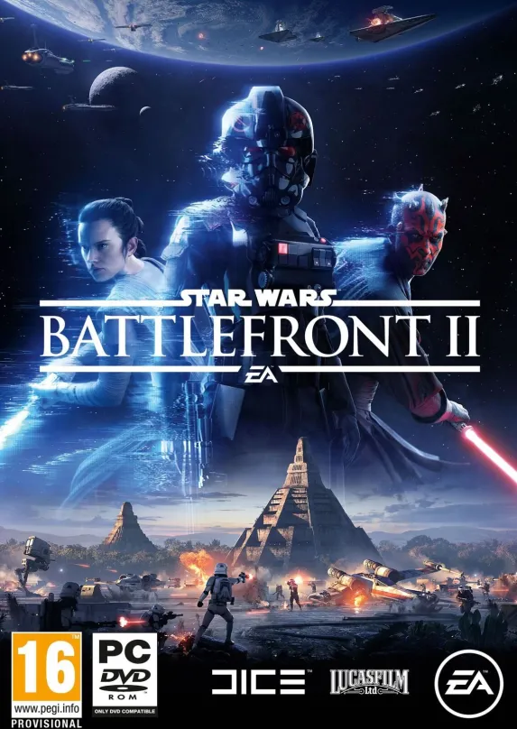 Hra na PC Star Wars Battlefront II, krabicová verzia, žáner: akčné a strieľačky Či už si v