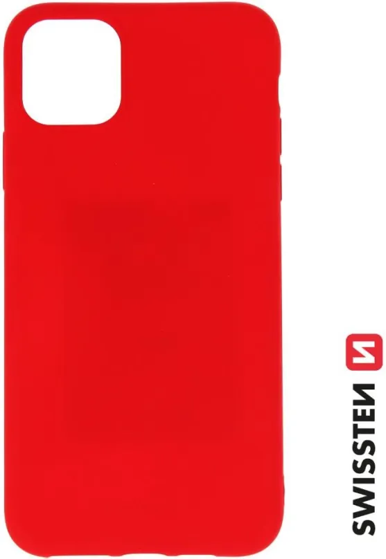 Kryt na mobil Swissten Soft Joy pre Apple iPhone 11 Pro Max červená