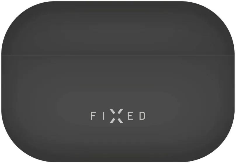 Puzdro na slúchadlá FIXED Silky pre Apple AirPods Pro 2 čierne