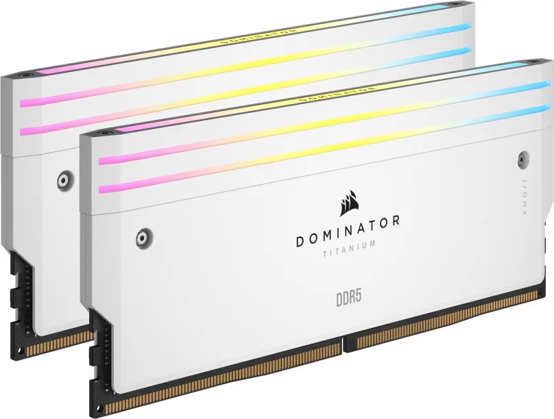 Operačná pamäť Corsair 32GB KIT DDR5 6000MT/s CL30 Dominator Titanium White XMP