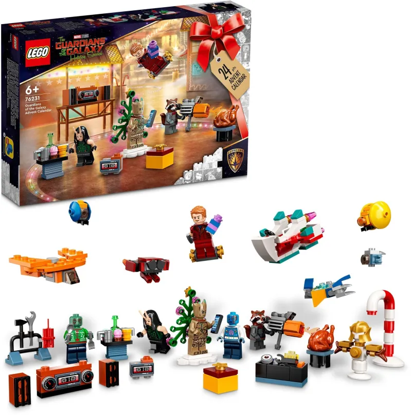 Adventný kalendár LEGO® Marvel 76231 Adventný kalendár Strážcovia Galaxie