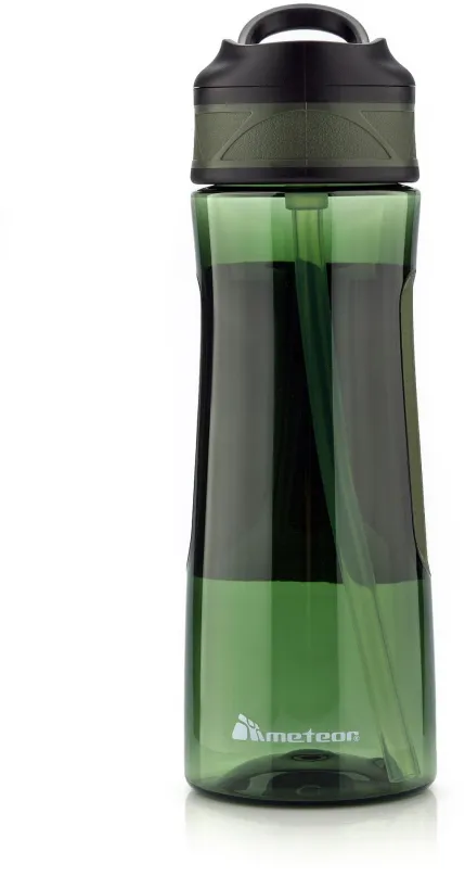 Športová fľaša Športová fľaša na vodu Meteor, zelená 670 ml