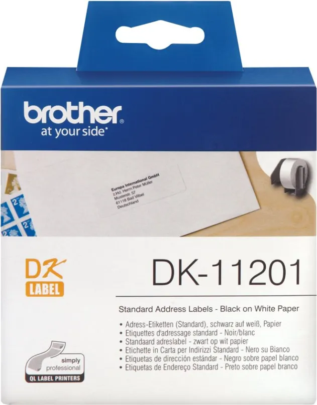 Papierové štítky Brother DK-11201