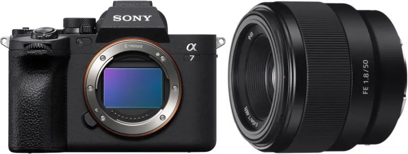 Digitálny fotoaparát Sony Alpha A7 IV + FE 50mm f/1.8