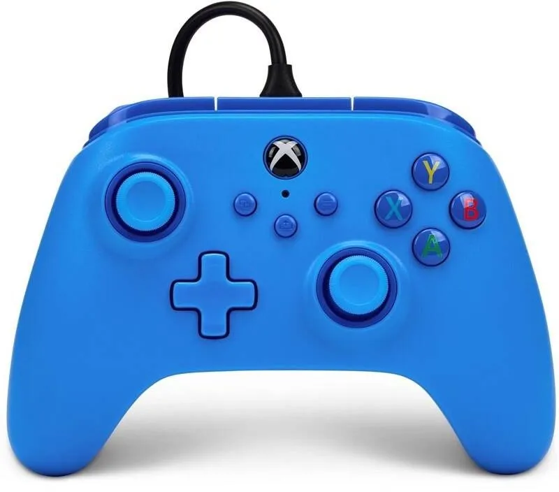 Gamepad PowerA Wire Controller pre Xbox Series X|S - Blue