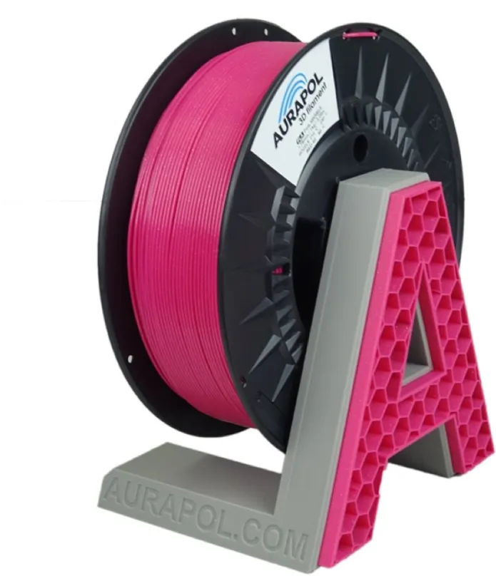 Filament AURAPOL PLA 3D Filament Ružový vesmír 1 kg 1,75 mm