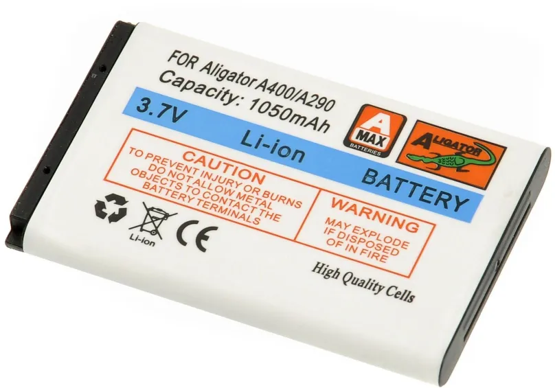 Batérie pre mobilný telefón ALIGATOR A290, A321, A330, A350, A360, A370, A400, A500, A690, D830, A880, D200, D730, R5, T100, Li-