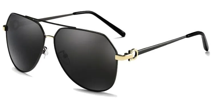 Slnečné okuliare NEOGO Roddy 1 Gold Black / Black