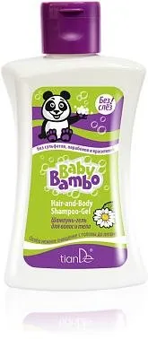 Detský šampón TIANDE Baby Bambo Šampón - gél na telo a vlasy 250 g