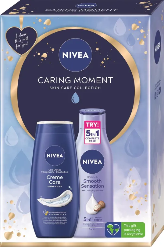 Darčeková kozmetická sada NIVEA Box Body Care 2023 500 ml