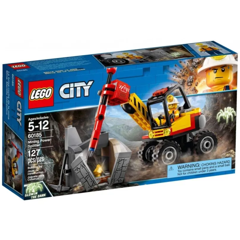 Stavebnice LEGO City 60185 Banské drvič kameňov