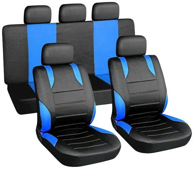 Autopoťahy Compass 31675 Poťahy sedadiel sada 9ks šport vhodné pre bočné Airbag