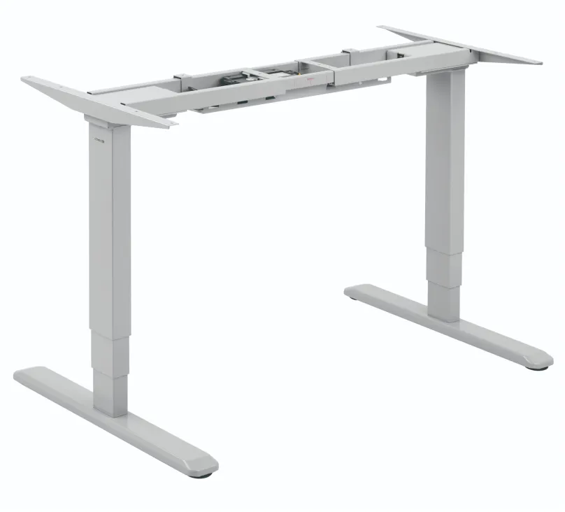 Výškovo nastaviteľný stôl AlzaErgo Table ET1 NewGen sivý