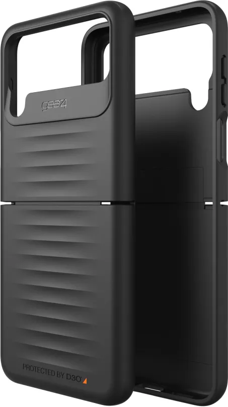 Kryt na mobil ZAGG GEAR4 D3O Bridgetown ochranný kryt pre Samsung Galaxy Z Flip4 - čierny